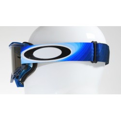 Lunette casque OAKLEY Proven MX swell fade bleu