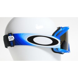 Lunette casque OAKLEY Proven MX swell fade bleu