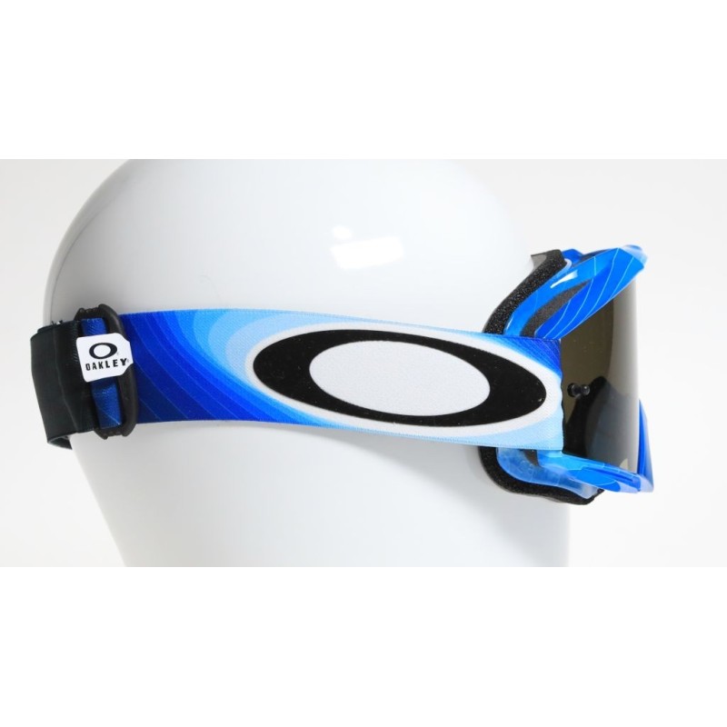 Lunette casque OAKLEY Proven MX swell fade bleu