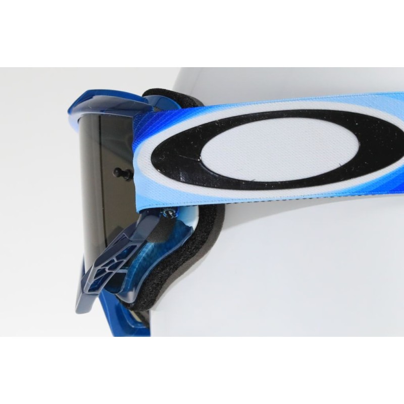 Lunette casque OAKLEY Proven MX swell fade bleu