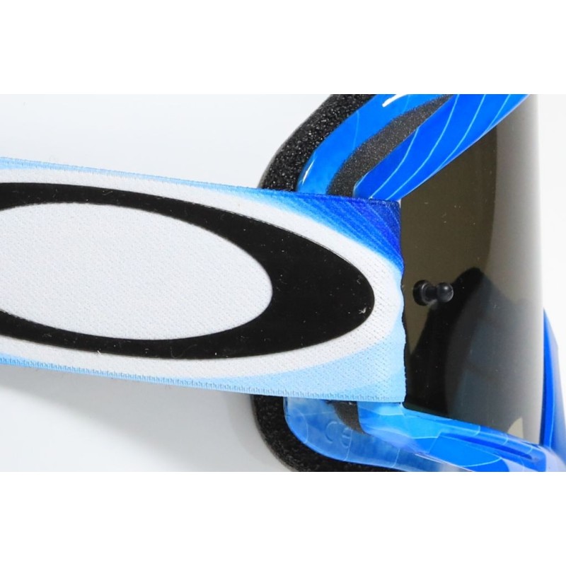 Lunette casque OAKLEY Proven MX swell fade bleu