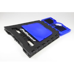 Leve moto pliable POLISPORT bleu/noir