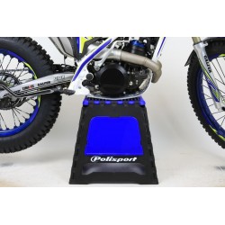Leve moto pliable POLISPORT bleu/noir
