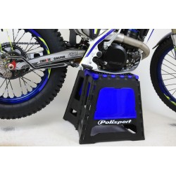 Leve moto pliable POLISPORT bleu/noir