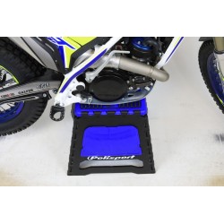 Leve moto pliable POLISPORT bleu/noir