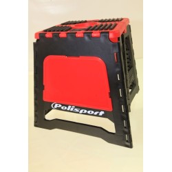 Leve moto pliable POLISPORT rouge/noir
