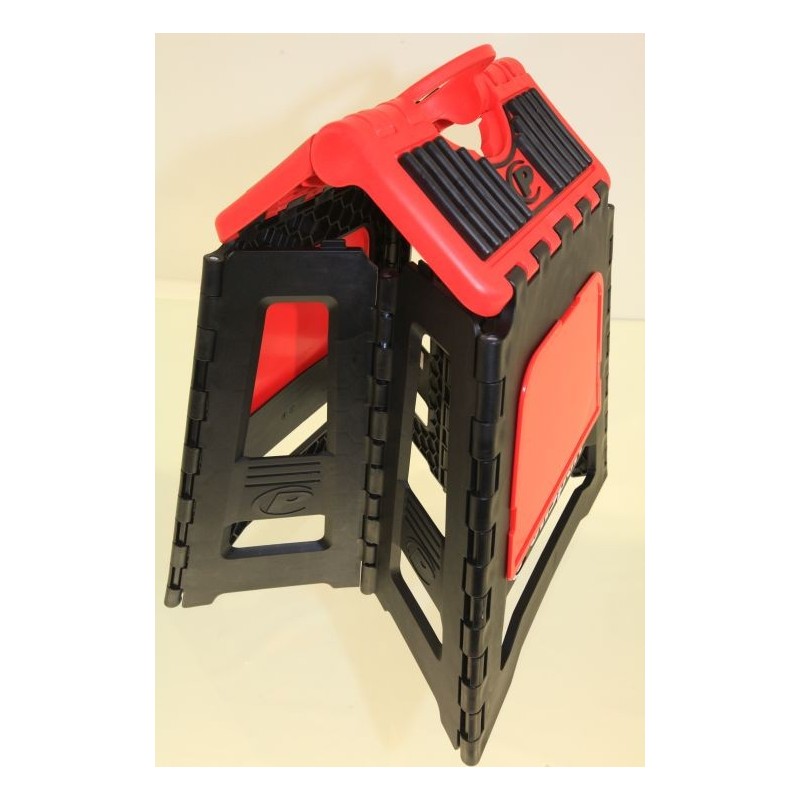 Leve moto pliable POLISPORT rouge/noir