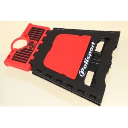 Leve moto pliable POLISPORT rouge/noir
