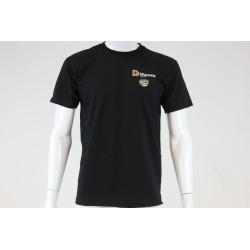 Tee-shirt DHERBEY MOTO noir