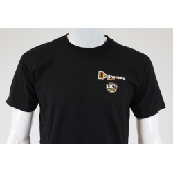 Tee-shirt DHERBEY MOTO noir
