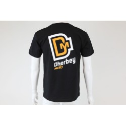 Tee-shirt DHERBEY MOTO noir