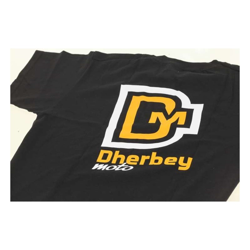 Tee-shirt enfant DHERBEY MOTO noir