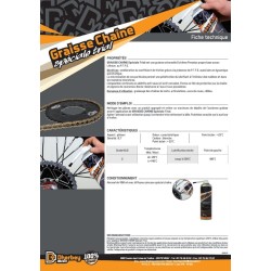 Spray chaine spécial Trial DHERBEY MOTO 400ml