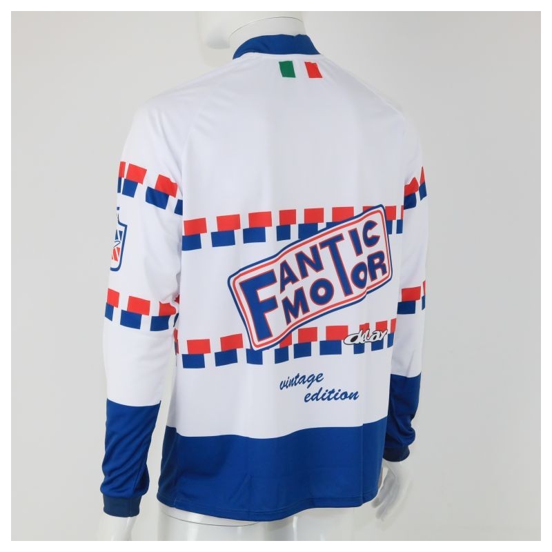 Maillot FANTIC DelayTeam blanc/bleu