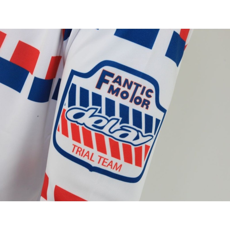 Maillot FANTIC DelayTeam blanc/bleu
