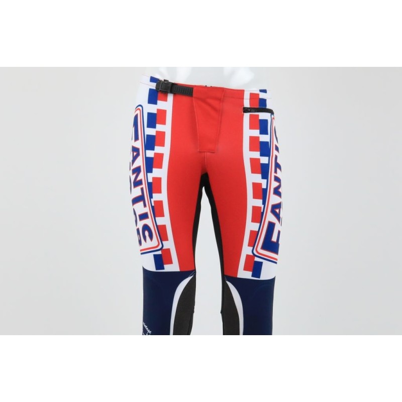 Pantalon FANTIC DelayTeam rouge/bleu