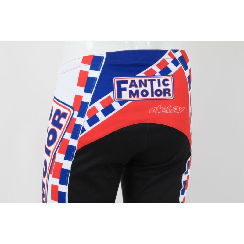 Pantalon FANTIC DelayTeam rouge/bleu