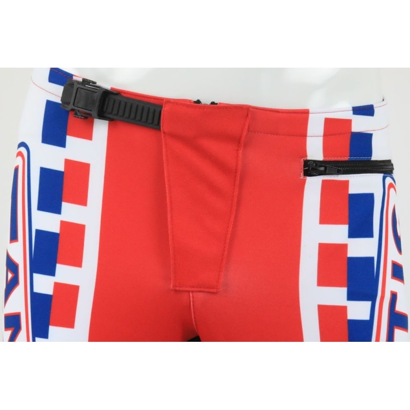 Pantalon FANTIC DelayTeam rouge/bleu