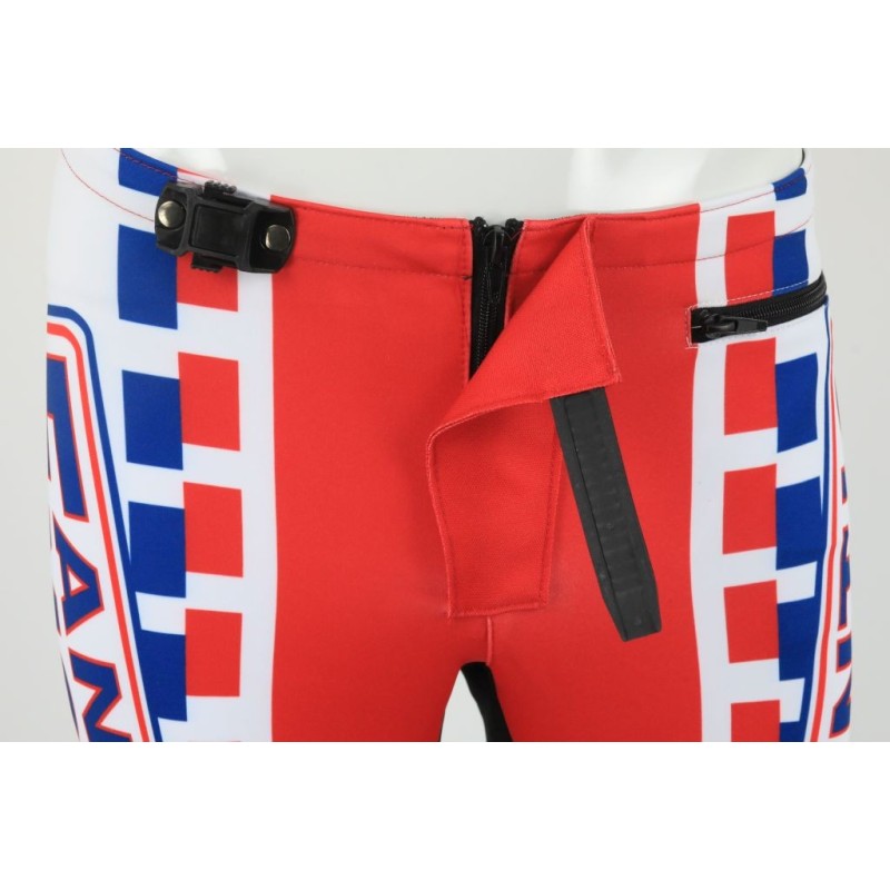 Pantalon FANTIC DelayTeam rouge/bleu