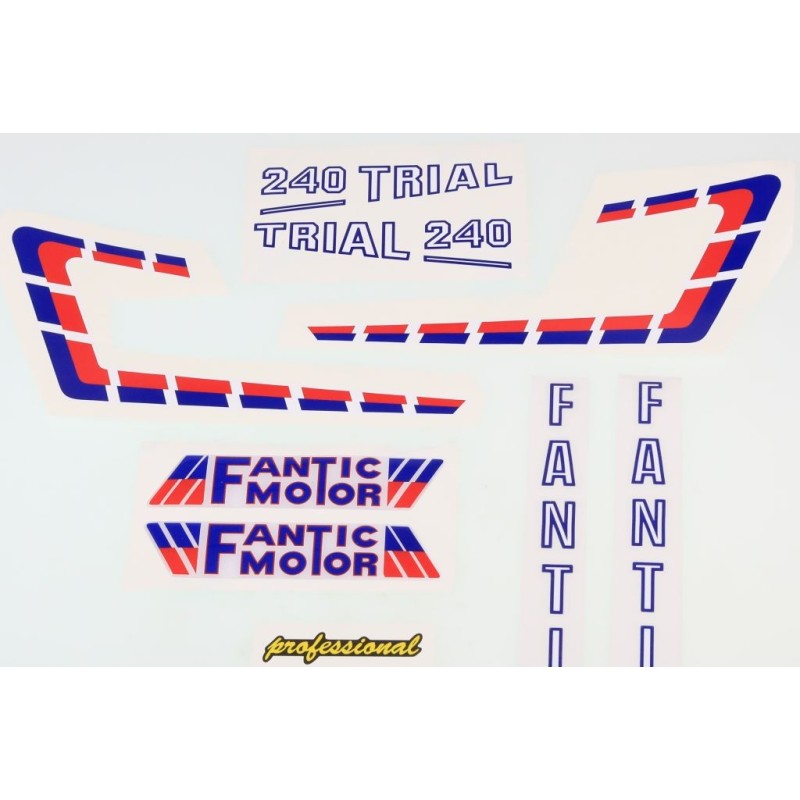 Kit autocollants FANTIC 240