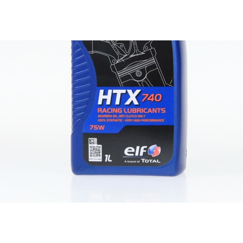 Huile boite et embrayage ELF HTX 740 2T/4T 75W 1L