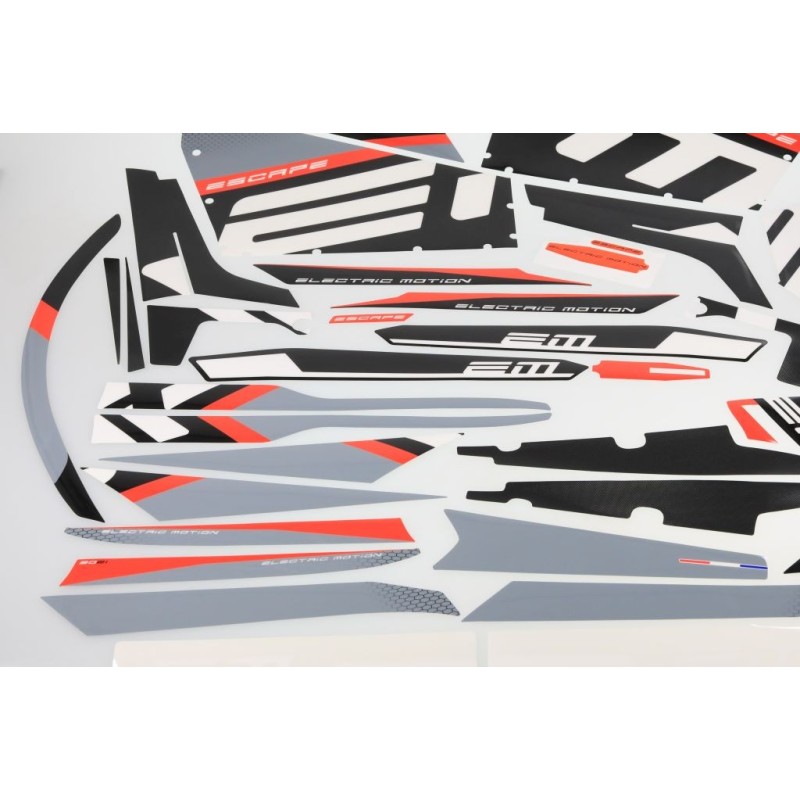 Kit autocollant ELECTRIC MOTION 2021 escape complet