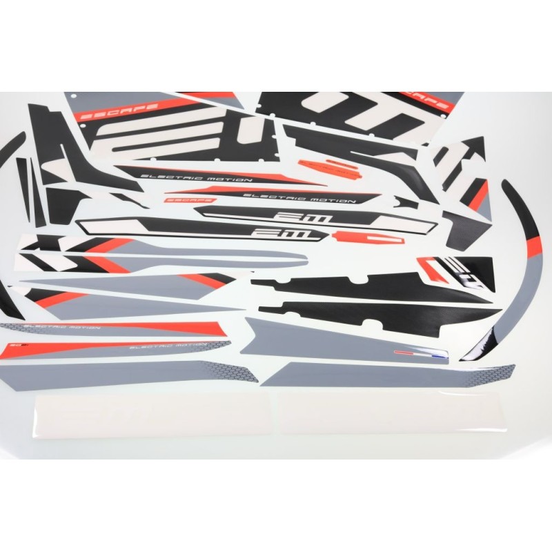 Kit autocollant ELECTRIC MOTION 2021 escape complet