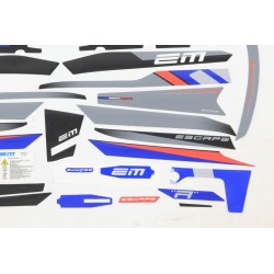 Kit autocollant ELECTRIC MOTION 2023 Escape complet