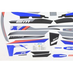 Kit autocollant ELECTRIC MOTION 2023 Escape complet