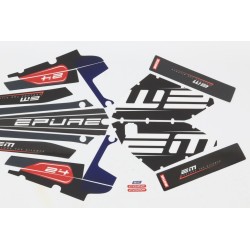 Kit autocollant ELECTRIC MOTION 2024 Comp complet
