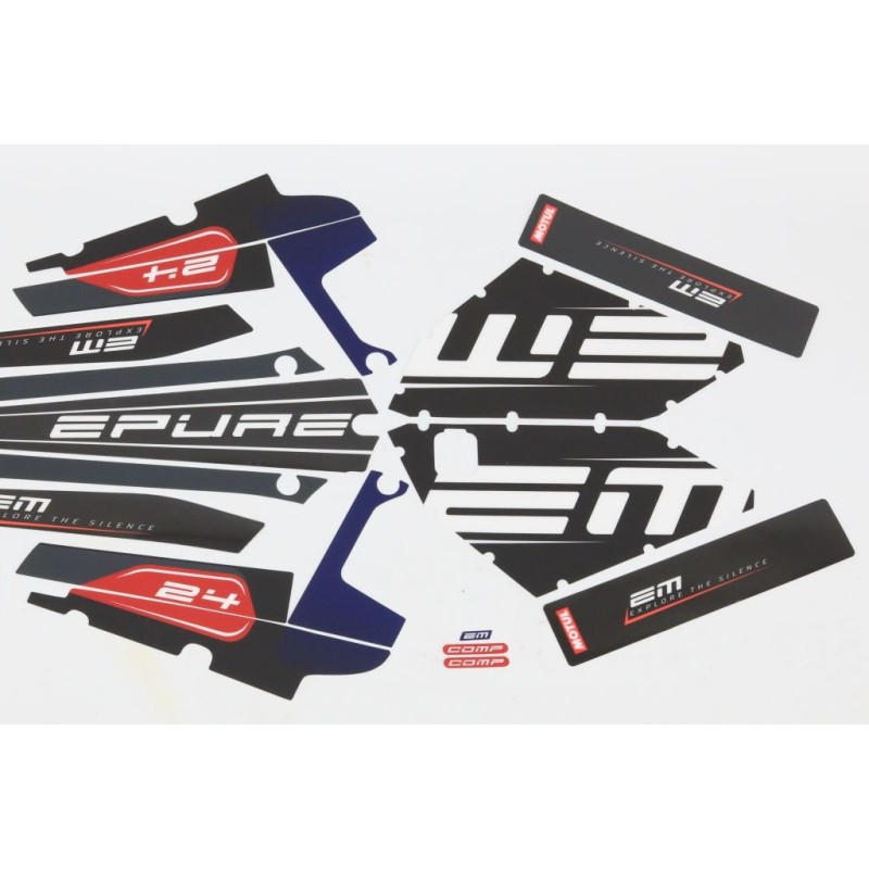 Kit autocollant ELECTRIC MOTION 2024 Comp complet