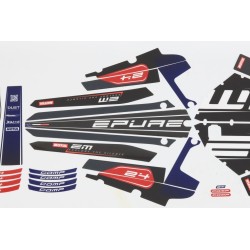 Kit autocollant ELECTRIC MOTION 2024 Comp complet