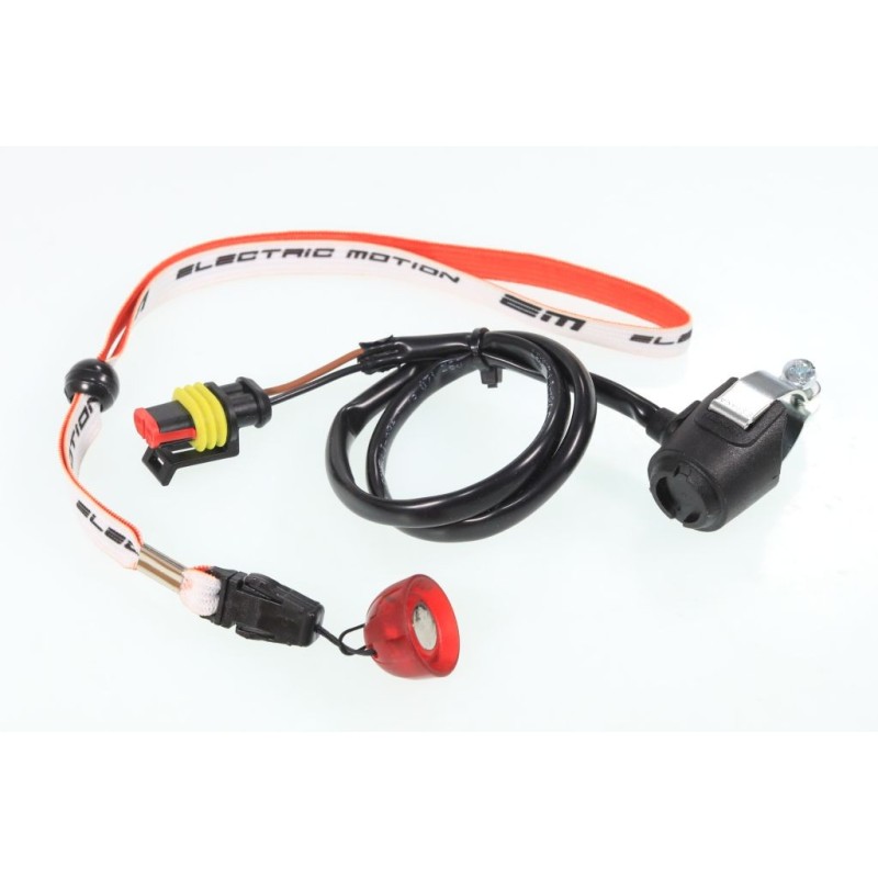 Coupe contact aimanté ELECTRIC MOTION 2013-2019 blanc/orange