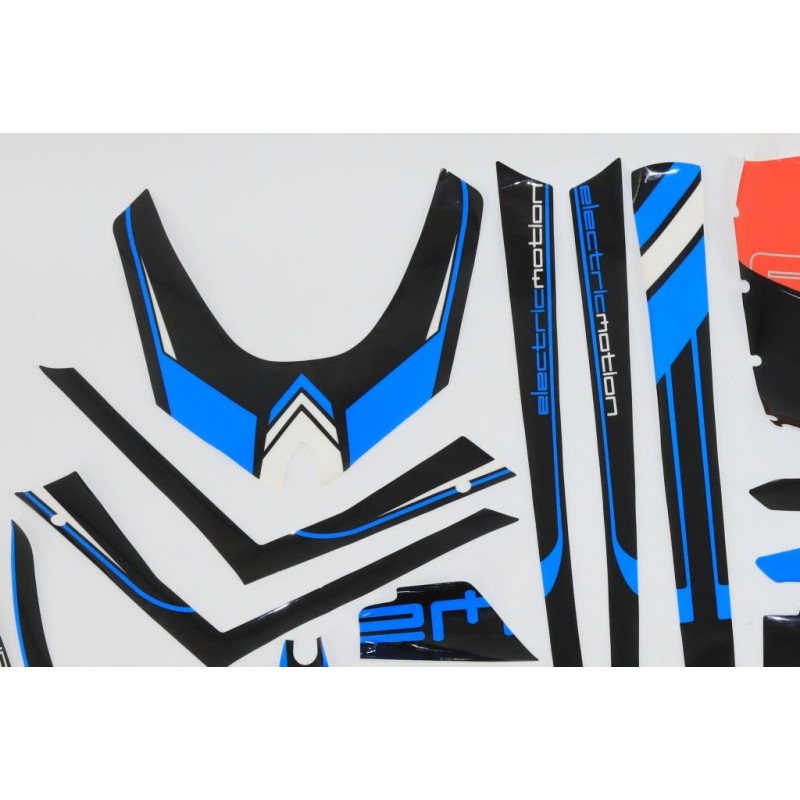 Kit autocollant ELECTRIC MOTION 2019 escape complet