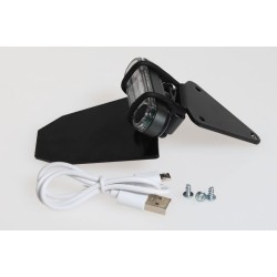 Feu arrière à led sans fil + support plaque ELECTRIC MOTION