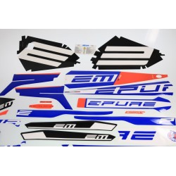 Kit autocollant ELECTRIC MOTION 2021 epure sport complet