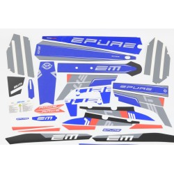 Kit autocollant ELECTRIC MOTION 2023 Epure complet