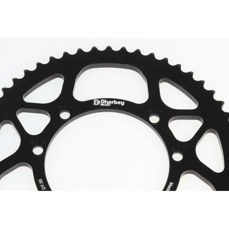 Couronne 6 trous DHERBEY MOTO BETA 125 alp 428 noir