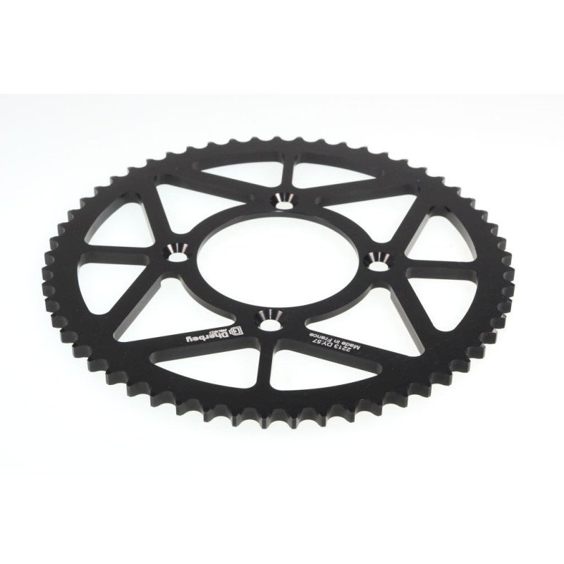 Couronne 4 trous DHERBEY MOTO SCORPA Tys/ty 428 noir