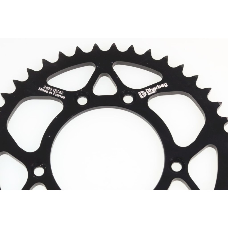 Couronne 6 trous DHERBEY MOTO MONTESA et SCORPA noir