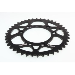 Couronne 6 trous DHERBEY MOTO MONTESA et SCORPA noir
