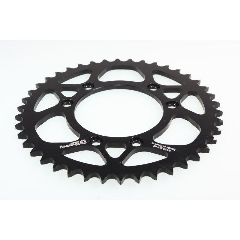 Couronne 6 trous DHERBEY MOTO MONTESA et SCORPA noir
