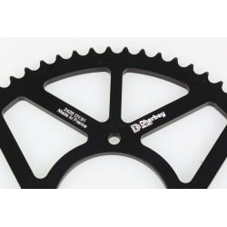 Couronne 4 trous DHERBEY MOTO BETA rev/evo 80 senior 428 noir
