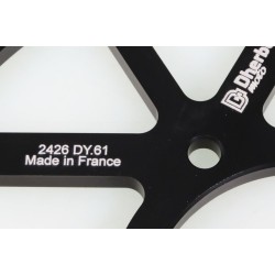 Couronne 4 trous DHERBEY MOTO BETA rev/evo 80 senior 428 noir