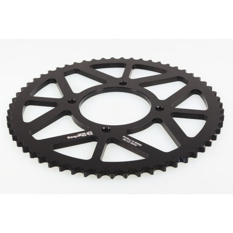 Couronne 4 trous DHERBEY MOTO BETA rev/evo 80 senior 428 noir