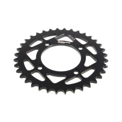 Couronne 4 trous DHERBEY MOTO noir
