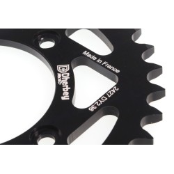 Couronne 4 trous DHERBEY MOTO noir