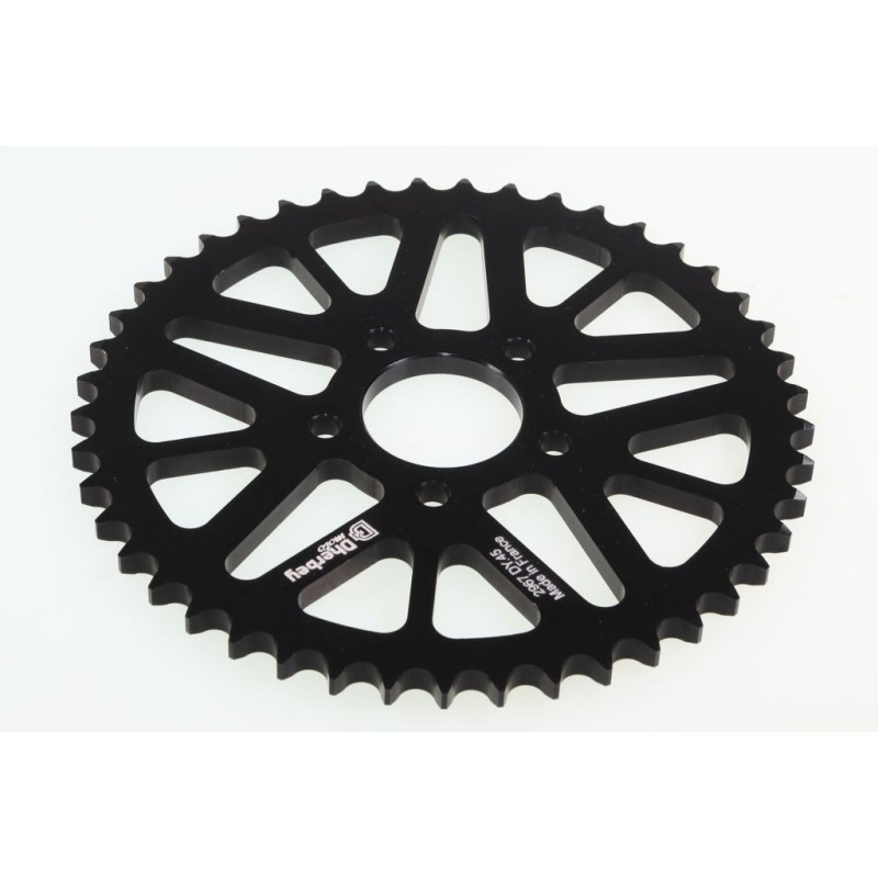 Couronne 5 trous DHERBEY MOTO BETA rev50/80 428 noir