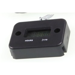 Compteur d'heure de roulage universel moto trial noir
