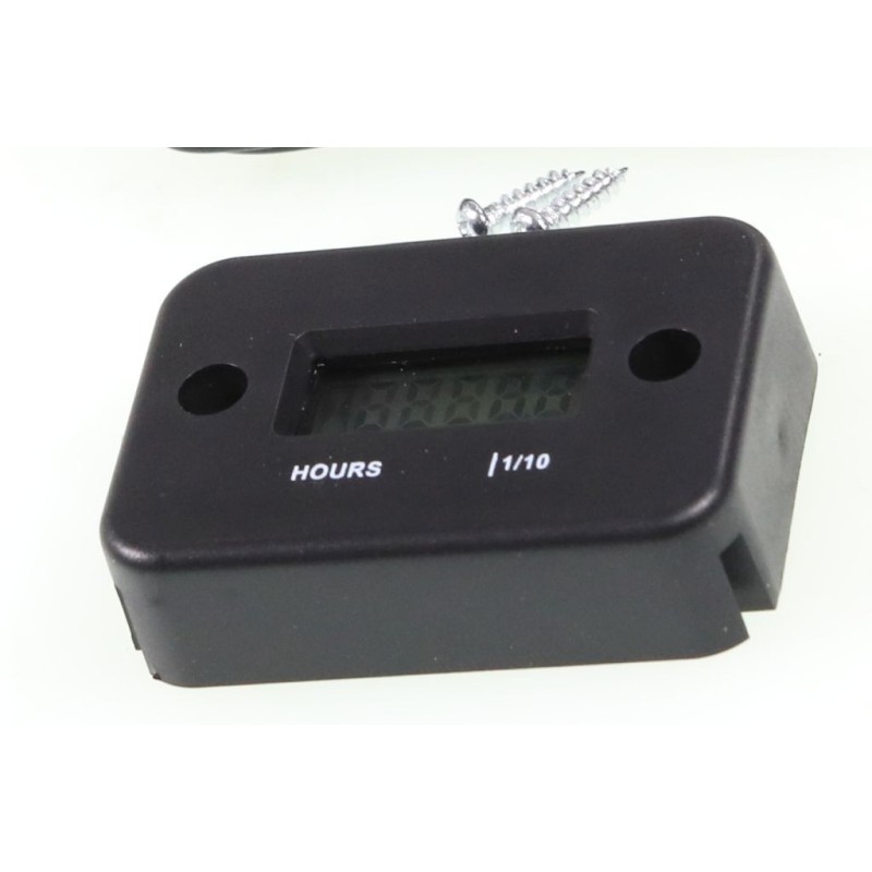 Compteur d'heure de roulage universel moto trial noir